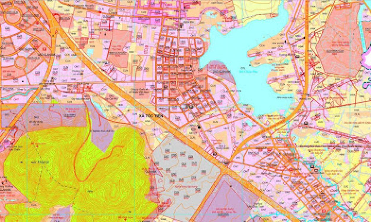 Hướng dẫn tra cứu bản đồ quy hoạch thị xã Phú Mỹ mới nhất 2021
